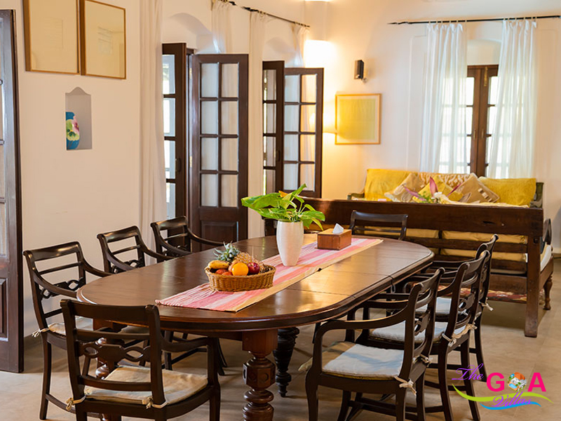 3 bedroom private pool villa in Candolim