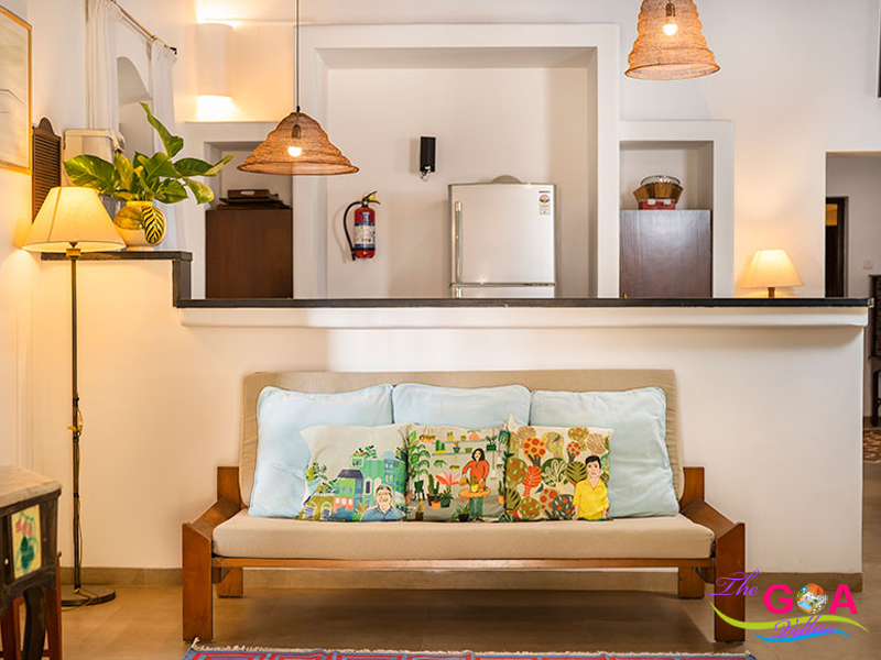 3 bhk villa for rent in Candolim