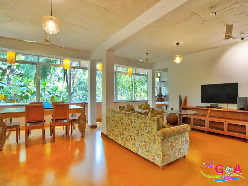 7 bedroom villa with pool in Mandrem