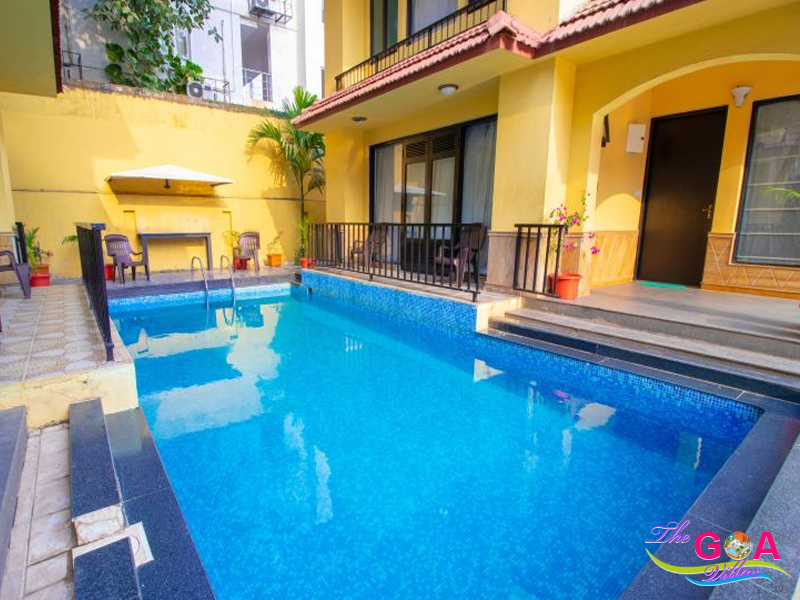 3 bhk villa for rent in Calangute