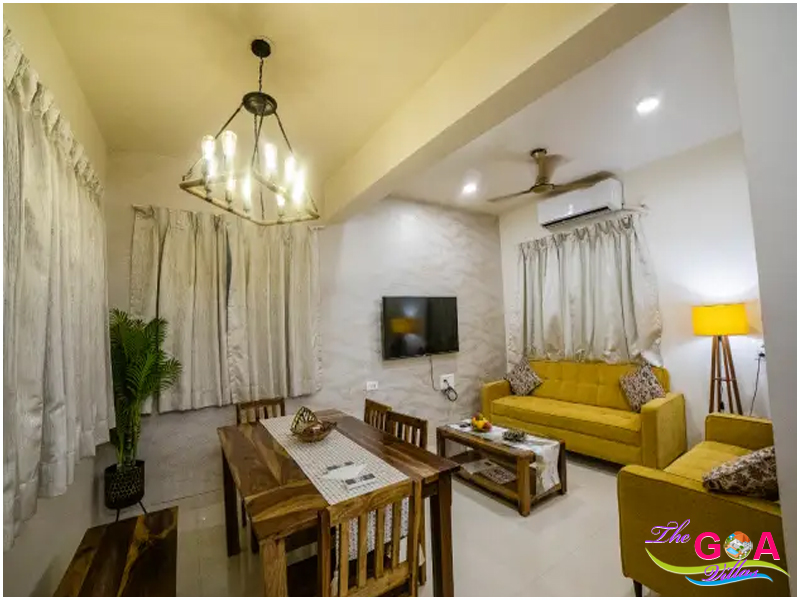 3 bedroom private pool villa in Benaulim