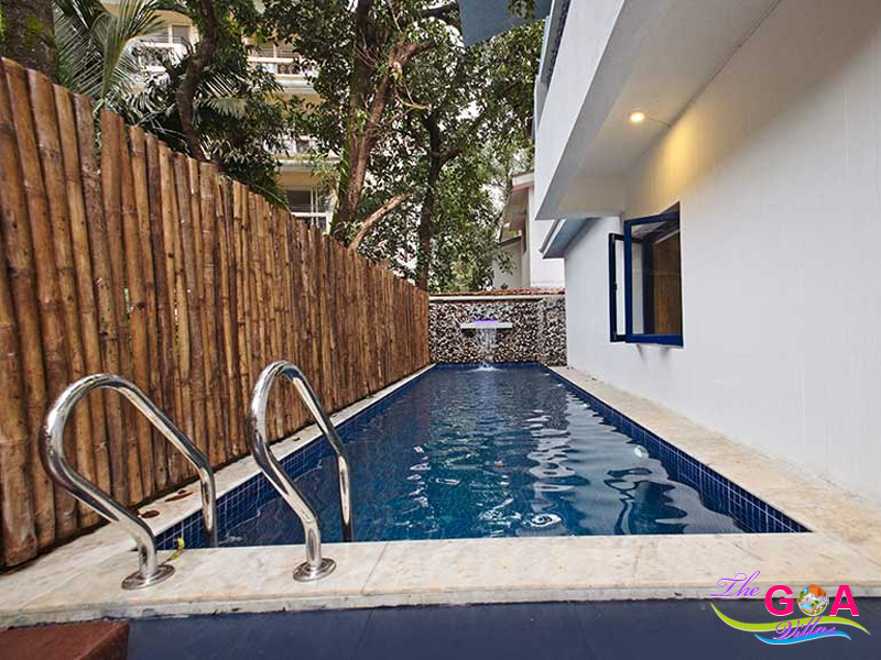 4 bedroom villa in Calangute for rent