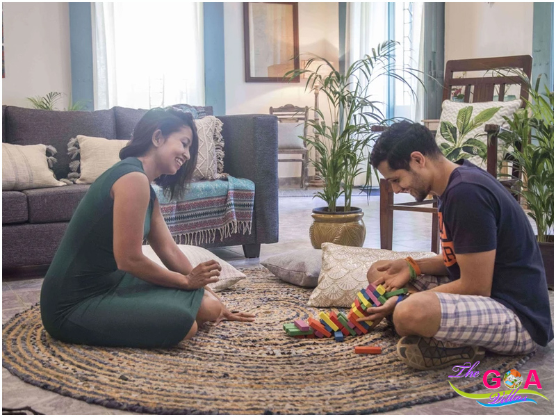 4 bedroom villa with pool in Arpora