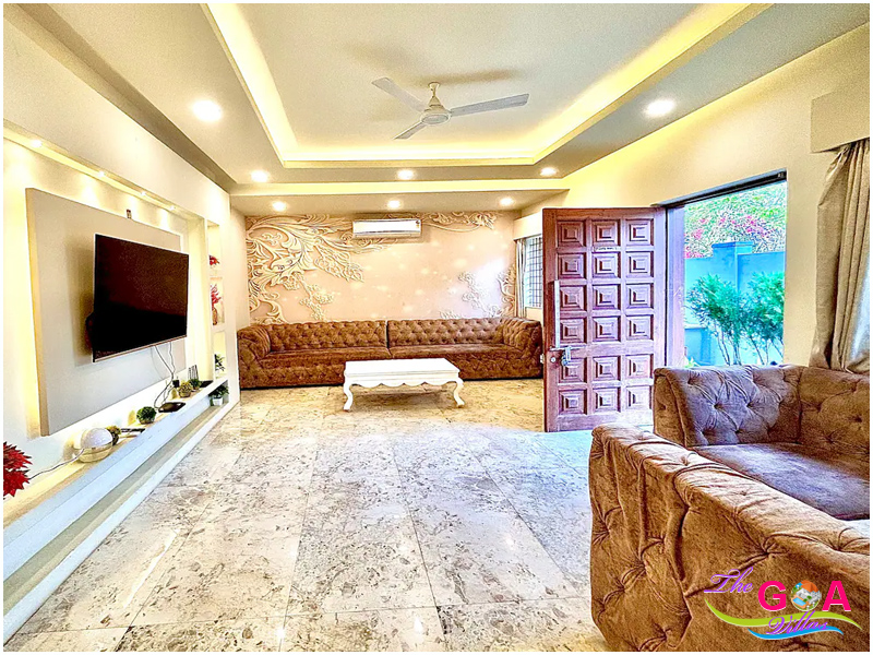 5 bedroom villa with pool in Porvorim