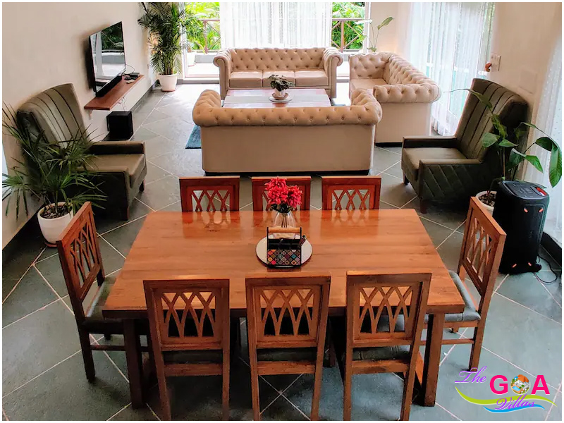 5 bedroom villa in Vagator for rent