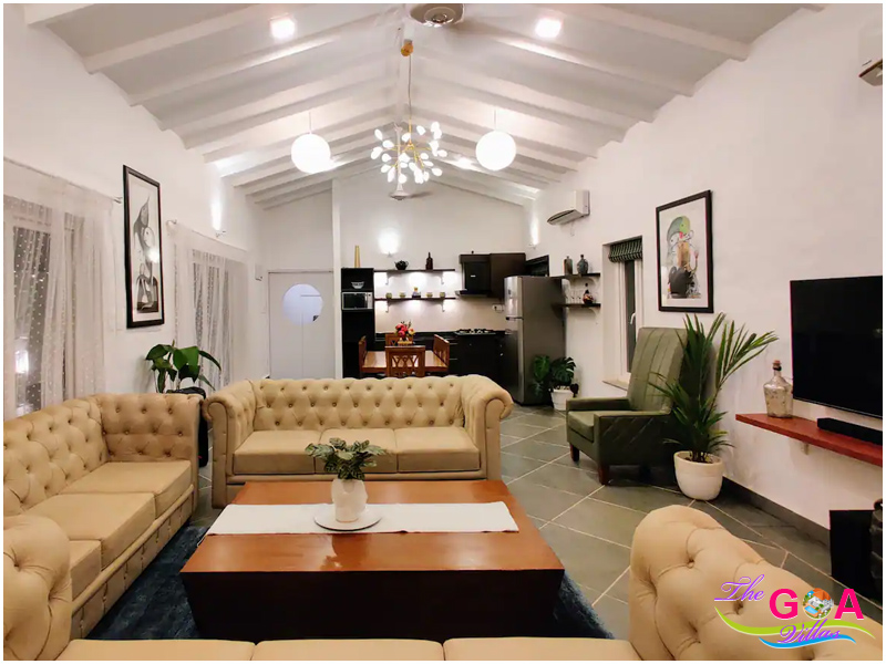 five bedroom villa in Vagator