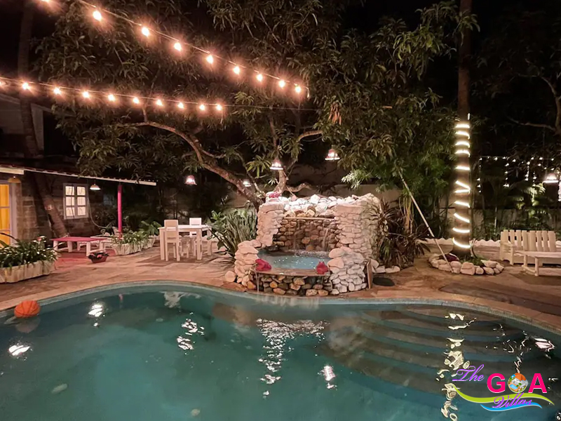 6 bedroom villa in Vagator for rent