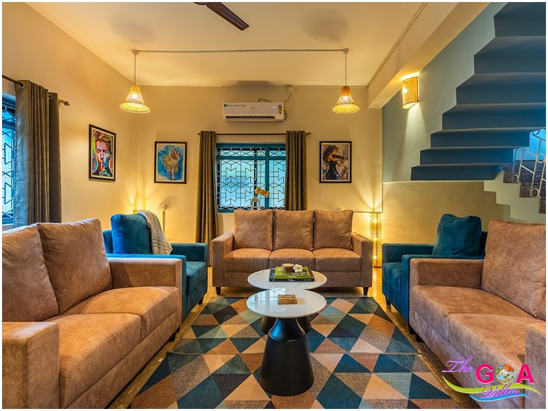 6 bedroom villa in Vagator for rent