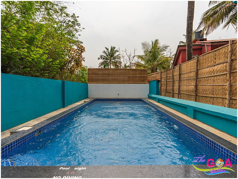 6 bedroom villa with pool in Vagator